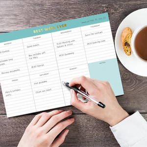 Bloc de Notas A4 con Impresión Personalizada, Planificador Diario y Semanal, Bloc de Notas Desprendible, Bloc de Notas para Uso en Escritorio, Organizador de Notas con Lista de Tareas - Product Image 4