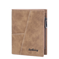 Baellerry Carteira dompet uang Multi kartu, dompet koin kecil sederhana ritsleting