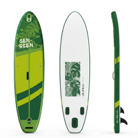 Planche de SUP de tourisme pour sports nautiques en plein air, planche à pagaie tout usage en PVC pour adultes, surf et pêche, système à 3 ailerons