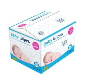 OEM Tisu Basah Air Bayi, Berkualitas Tinggi Perawatan Kulit Sensitif Bayi Nyaman Lap Basah Hypoallergenic