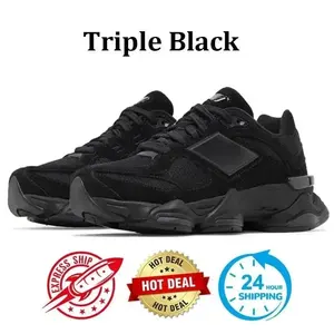 2026送料無料 9060 デザイナーメンズスニーカー女性ランニングシューズシーサルトクォーツグレートリプルブラ - Product Image 1