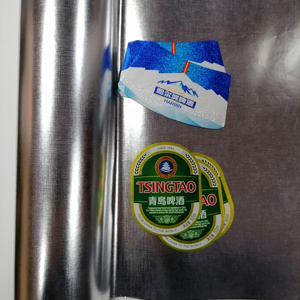 Papel Metálico Imprimible de Alta Calidad, Resistente al Agua, con Revestimiento de una Cara, para Etiquetas de Bebidas y Vino - Product Image 4