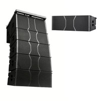 Sistema Audio Professionale con Altoparlanti Line Array Doppi da 12 Pollici Accuratamente Selezionati, Gamma Completa 50Hz-18kHz, Pacchetto Subwoofer Super