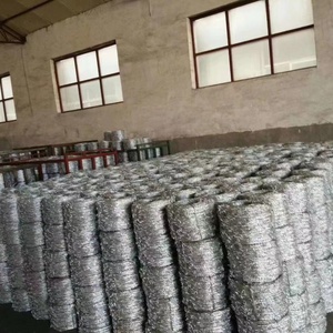 Markt 500m 25kg/Rolle Kaliber 15 16 Feuer verzinkter Stacheldraht Alambre De Puas Galvani zado Stacheldraht für Zaun - Product Image 4