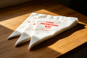 100 pièces/sac, Tailles S M L, Poches à douille jetables à soufflet latéral en PE de qualité alimentaire pour la décoration de gâteaux, glaçages, fondants et crèmes - Product Image 2