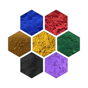 Óxido De Ferro Amarelo Vermelho Preto Marrom Azul Verde Branco Laranja Roxo Rosa Óxido De Ferro Pigmento - Product Image 1