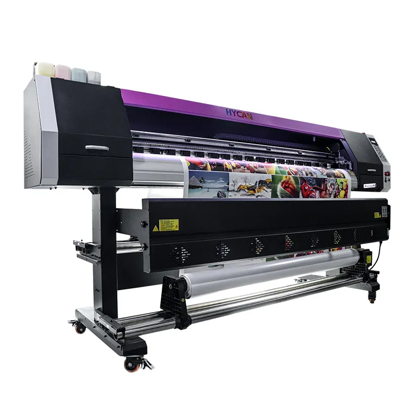 Outdoor Eco Solvent Printer Doppelkopf-Hochgeschwindigkeits-Foto-Digitaldrucker
