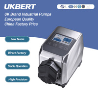 Pompe péristaltique industrielle UKBERT ODM/OEM HPM600 SS, haut débit, conforme aux normes GMP avec signal de commande externe analogique