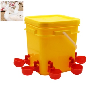 Fontaines à eau automatiques, abreuvoirs et bols pour poulets, canards, oies et autres volailles en élevage - Product Image 4
