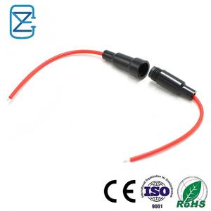 5x20mm Cam Sigorta Tutucu 22AWG Plastik Hat İçi Mini Sigorta Tutucu Elektronik Devre Koruması için - Product Image 2