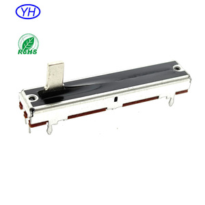 Potenciómetro deslizante lineal mono de alfa RA3031F, recorrido de 30mm, 45mm, 60mm, 10kΩ, 20kΩ, 50kΩ, 100kΩ, 10kΩ - Product Image 4