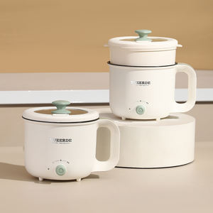 그레이트 베어 2025년형 신형 미니 전기 멀티 쿠커 전기 전골 냄비 찜기 겸용 - Product Image 1