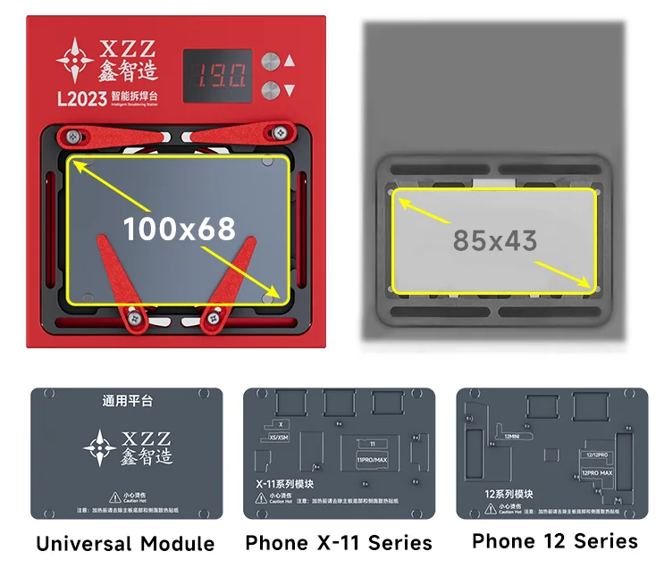 Xinzhizao XZZ L2023 Intelligent Desoldering Station for iPhone X