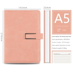 <span class=keywords><strong>Cuaderno</strong></span> Personalizable A5 de <span class=keywords><strong>Tapa</strong></span> <span class=keywords><strong>Dura</strong></span>, Encuadernación Térmica de Hojas Sueltas, con 100 Hojas para Uso Comercial y de Oficina, Venta al por Mayor - Product Image 6