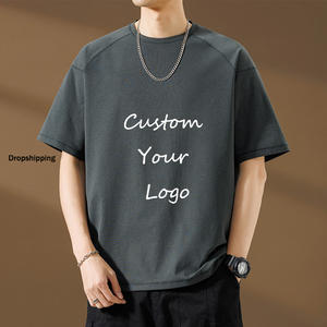 Camiseta de Verano 2026 Personalizada, 310 g/m², 100% Algodón Tejido, Ecológica, Manga Corta, Cuello Redondo, Hombros Caídos, Estilo Urbano, Oversize - Product Image 2