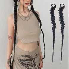 Capelli intrecciati treccia fascia per capelli tipo parte Hairpiece Ware per extension capelli umani - Product Image 1