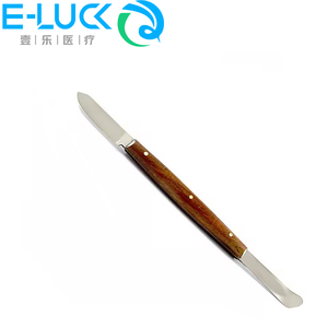 Couteau à cire dentaire orthodontique Poterie dentaire Instruments de laboratoire Manche en bois Couteaux à cire en acier inoxydable Outils - Product Image 2