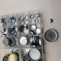 Kit de bouchons de congélation de moteur en acier, 16 tailles, assortiment de bouchons d'expansion de carter, bouchons de gaine d'eau 14mm-45mm