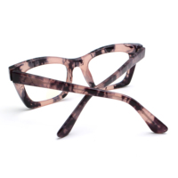 Lunettes de lecture presbytes carrées en plastique unisexes de qualité verres noirs monture multicolore vente en gros PC optique lunettes