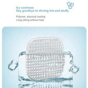 Anjuny Coussin de siège en gel rafraîchissant Offre Spéciale Soulagement de la pression Coussin de siège de voiture respirant pour <span class=keywords><strong>chaise</strong></span> de bureau longue assise - Product Image 2