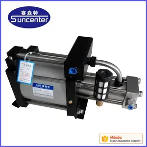 16-250 Bar Pneumatic Pressure Oil Free Air Driven Oxygen Gas Booster Pump For Diving