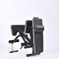 Banc de musculation réglable et pliable, direct usine, pour exercices à plat/incliné, chaise de gym à domicile, équipement de fitness, planche de redressements assis YLD-509 Jinhua