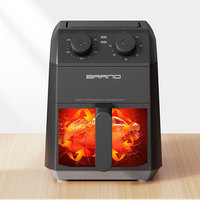 Appareil de cuisine : Friteuse à air électrique 3L avec fonction four grille-pain et commande manuelle pratique