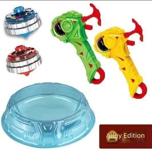 <span class=keywords><strong>Toupie</strong></span> de combat magique en métal et plastique, version améliorée, avec <span class=keywords><strong>double</strong></span> armure explosive, gyro lumineux et rotation magnétique, jouet escargot pour garçon - Product Image 6
