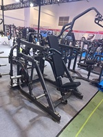 Machine à presser les épaules à double poignée, à charge libre, pour les deltoïdes, avec 9 positions d'angle de bras et siège à réglage rapide, pour salle de sport commerciale