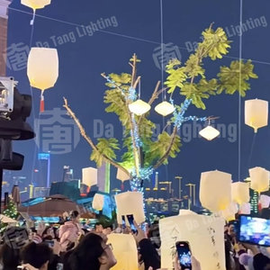 Lámpara LED de PVC Impermeable IP65 para Exteriores, Iluminación Decorativa para Paisajes, Color Personalizable Disponible, Garantía de 2 Años, Jardín, Parque - Product Image 6