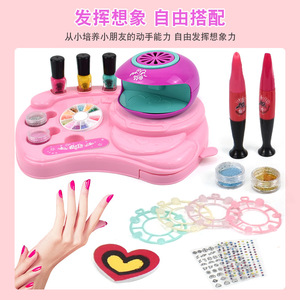 EPT Factory Wholesale High Quality Makeup Sets Diy Nail Toy for Girls Play Make up Kit Girls Toys - Product Image 3