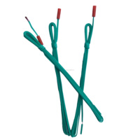 Feux d'artifice électriques verts de 10 m avec télécommande, certifiés CE, pour célébrations, mariages et anniversaires