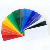Plaque en acrylique coulé colorée de qualité durable, 3 mm, surface mate grise, écologique, 100 % matière vierge, pour découpe et moulage de cadeaux