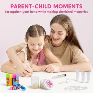 Kit per la creazione di balsamo per le labbra per bambini crea il tuo balsamo per le labbra e Set di Gloss per il trucco fai da te presente per il Kit scientifico per ragazze - Product Image 5