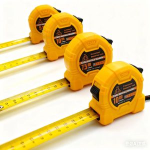 Nhà Máy Giá ABS & Thép Không Gỉ Độ Chính Xác Cao Chịu Mài Mòn Có Thể Thu Vào Mịn Biểu Tượng Tùy Chỉnh 3M 5M 7.5M 10M Băng Đo - Product Image 4