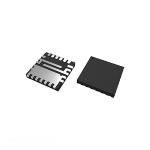 ชิ้นส่วนวงจรอิเล็กทรอนิกส์ Power Management (PMIC) 23 PowerUFQFN RT6338CGQUF  รายการวัสดุ (BOM) ไอซี  มีสินค้าในสต็อก - Product Image 1