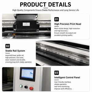Impresora de Inyección de Tinta UV Bonuoma para Etiquetas de Embalaje de Plástico A3/A5, Alta Velocidad 20m/min, Resolución de 600dpi, Automática, Todo en Uno, Bnm-cp02 - Product Image 3