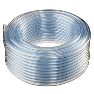Tuyau transparent flexible en PVC de qualité alimentaire RENATO FPMH, tube vinyle transparent de 1/4 pouce, idéal pour le transfert de bière, de lait et d'eau - Product Image 1
