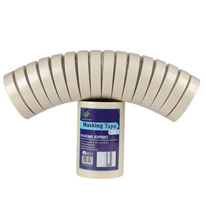 Cinta de Enmascarar de Papel Crepé de Una Cara, Sensible a la Presión, Acrílica, Resistente a Altas Temperaturas, de Grado Superior BULL, para Automoción - Product Image 6