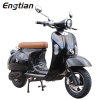 Scooter Eléctrico Clásico de 1200W con Certificación EEC, Scooter Eléctrico de 2 Ruedas en Venta con Batería de Litio, Europa, 6-8H