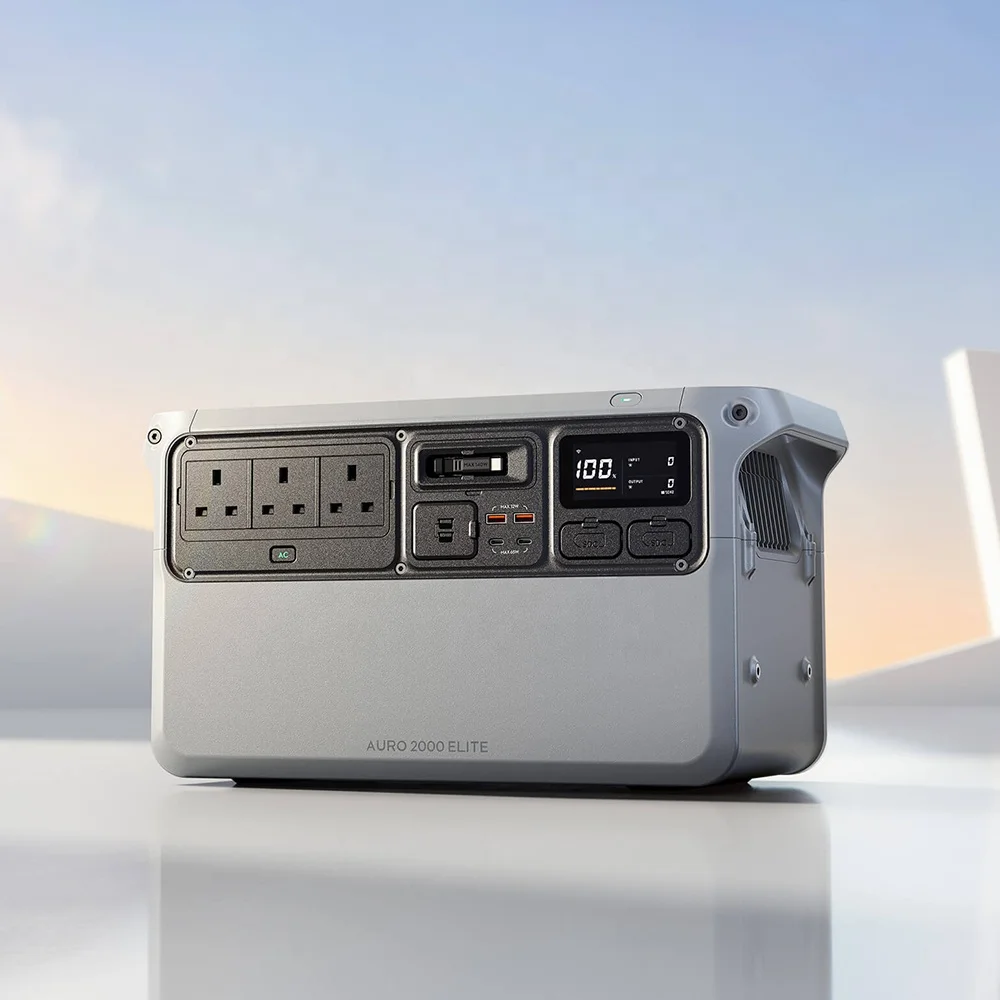 <strong>2026</strong> Affordable DJI Genuine <strong>Power</strong> Auro 2000 Elite 2016Wh Alternative to Jackery Anker <strong>2000W</strong> LiFePO4 Solar Wholesale