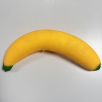 Jouet à presser en forme de banane de 40 cm, grande taille, à remontée lente, anti-stress, cadeau farfelu pour enfants et adultes