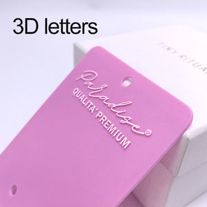 Luxe Herbruikbare 3d Logo Dik <span class=keywords><strong>Plastic</strong></span> <span class=keywords><strong>Tag</strong></span> Voor Haarverlenging Op Maat Gemaakte Haarbundel Swing <span class=keywords><strong>Tag</strong></span> Display Opknoping <span class=keywords><strong>Tag</strong></span> - Product Image 2