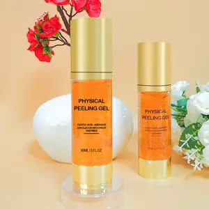 Gel de Peeling brillante para el cuidado de la piel, exfoliante y purificador de la piel, elimina las células muertas y los poros, refrescante y relajante