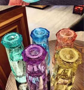 Bouteille d'eau en plastique style cristal, anti-fuite, pour sport, voyage, gym, lait et jus de fruits - Product Image 4