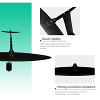 Nouveauté 2026 ART v2 999 Full 3K Hydrofoil en fibre de carbone avancé à aile avant à aspect élevé pour sports nautiques, surf et wingfoil