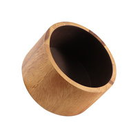 Petit bol en bois pour ustensiles de cuisine