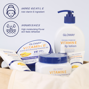 Vitamina E Coleção Skincare Hidratante e Nutritiva-Soro Creme Facial Creme de Rosto Loção Corporal Para Todos os Tipos de Pele - Product Image 3