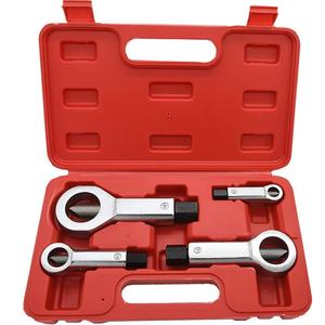 4 Piece <b>Nut</b> <b>Splitter</b> Set 9-27mm Socket Wrench Auto Repair <b>Tool</b> High Speed Steel - Product Image 1