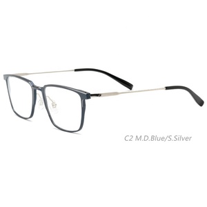 Gafas de Hombre Estilo Clásico TL2003, Titanio de Buena Calidad con Montura Rectangular de Aluminio - Product Image 2